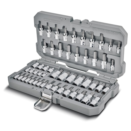 Ingersoll-Rand 52 Piece SAE/Metric Master Bit Socket Set 752023